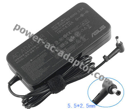 Genuine 120W Asus N550JX-DS71T N550LF AC Adapter Charger - Click Image to Close